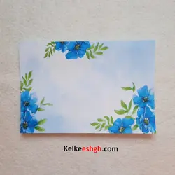 کاغذهای مخصوص خوشنویسی خودکاری - طرح گلهای رویایی