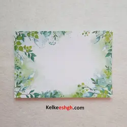 کاغذهای مخصوص خوشنویسی خودکاری - طرح گلهای رویایی