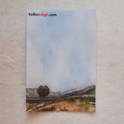 کاغذهای مخصوص خوشنویسی خودکاری - طرح ایران زیبا