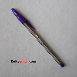 خودکار بیک کریستال لارج 1.6mm بنفش