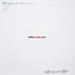 کاغذ تمرین خوشنویسی لاتین به سبک کاپرپلیت - 5.5mm با شیب 50 درجه