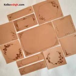 کاغذهای خوشنویسی کرافت چاپی 70 گرمی