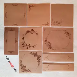 کاغذهای خوشنویسی کرافت چاپی 70 گرمی