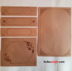 کاغذهای خوشنویسی کرافت چاپی 70 گرمی