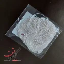 لیقه ابریشم طبیعی خط‌ پارسی - بافت درشت