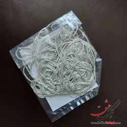 لیقه ابریشم طبیعی خط‌ پارسی - بافت درشت