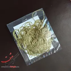 لیقه ابریشم طبیعی خط‌ پارسی - بافت درشت