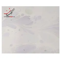 دفتر خوشنویسی گلاسه دارای زمینه ابروباد