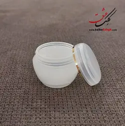 دوات کریستال خمره‌ای دور طلایی - 50 میل