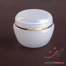 دوات کریستال خمره‌ای دور طلایی - 50 میل