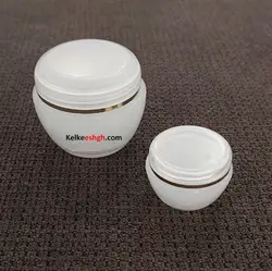 دوات کریستال خمره‌ای دور طلایی - 10 میل