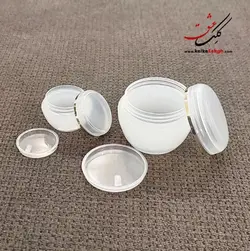 دوات کریستال خمره‌ای دور طلایی - 10 میل