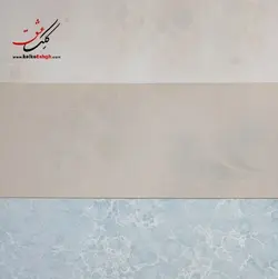 دفتر خوشنویسی گلاسه باریک دارای زمینه ابروباد