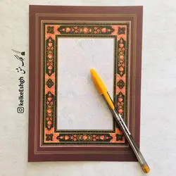 کاغذ A5 مخصوص خوشنویسی خودکاری