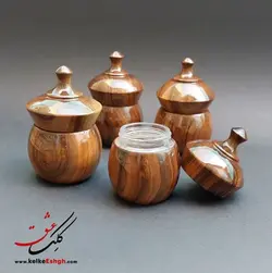 دوات چوبی گردویی - کد 106
