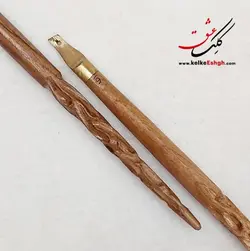 قلم فلزی خوشنویسی میدان‌دار آرکان مدل آبنوس 6 میلی‌متر