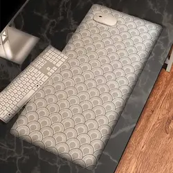 موس پد طرح پترن پولک های خاکستری