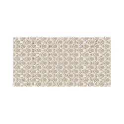 موس پد طرح پترن پولک های زیبای کرمی