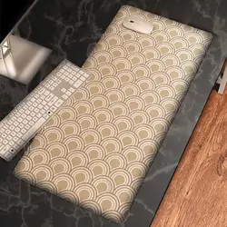 موس پد طرح پترن پولک های زیبای کرمی