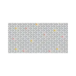 موس پد طرح پترن پولک های زیبای خاکستری