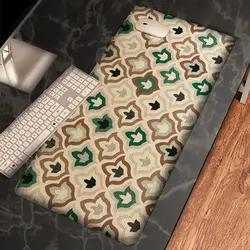 موس پد طرح پترن گل های زیبا زمینه روشن