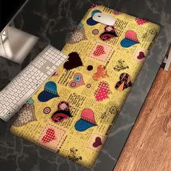 موس پد طرح کاغذ کادوی قلبی