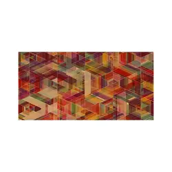 موس پد طرح پترن بسیار زیبای نارنجی