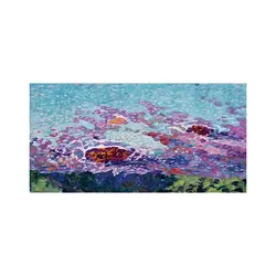 موس پد طرح گلهای آبرنگی