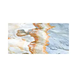 موس پد مدل طرح سنگ مرمر آبی کرمی