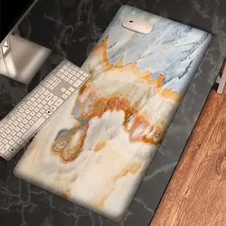 موس پد مدل طرح سنگ مرمر آبی کرمی