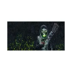 موس پد آدرنالین مدل شکارچیان ماسک بر صورت