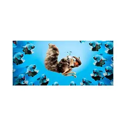 موس پد انیمیشن مدل سنجاب، ماهی گوشت خوار، عصر یخبندان