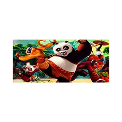 موس پد انیمیشن مدل پاندای کونگ فو کار و دوستان