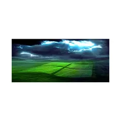 موس پد مدل آرم ویندوز و یک دشت سبز