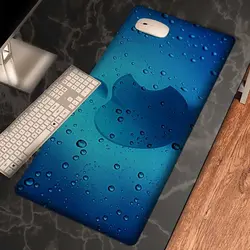 موس پد مدل آرم اپل آبی