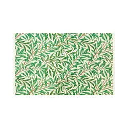 پادری طرح گل مدل شاخه برگ سبز