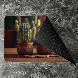 پادری طرح گل مدل گلدان کاکتوس