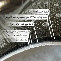 پادری آشپزخانه مدل چنگال لاکچری طلایی
