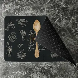 پادری آشپزخانه مدل قاشق لاکچری طلایی
