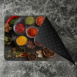 پادری آشپزخانه مدل یک سینی ادویه های جذاب