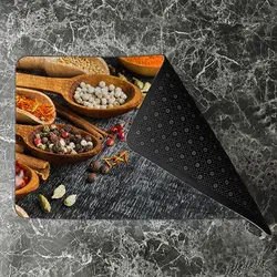 پادری آشپزخانه مدل قاشق های ادویه