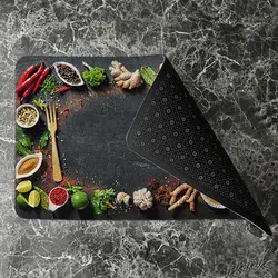 پادری آشپزخانه مدل دورچین ادویه ای