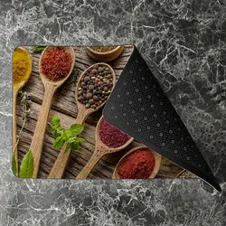 پادری آشپزخانه مدل قاشق های ادویه