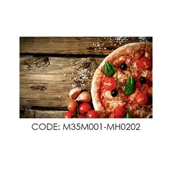 پادری آشپزخانه مدل جذابیت یک پیتزا