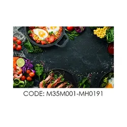 پادری آشپزخانه مدل جذابیت های یک میز غذا