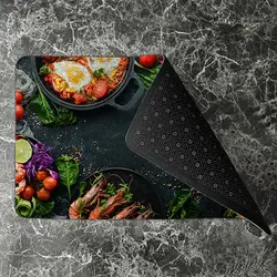 پادری آشپزخانه مدل جذابیت های یک میز غذا