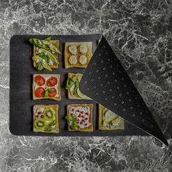 پادری آشپزخانه مدل لقمه های متنوع صبحانه