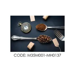 پادری آشپزخانه مدل قاشق قهوه و کاکائو