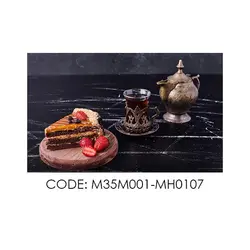 پادری آشپزخانه مدل چایی و کیک توت فرنگی