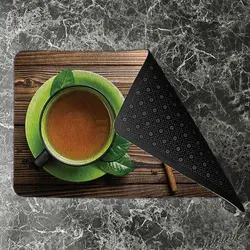پادری آشپزخانه مدل کاپ چای سبز